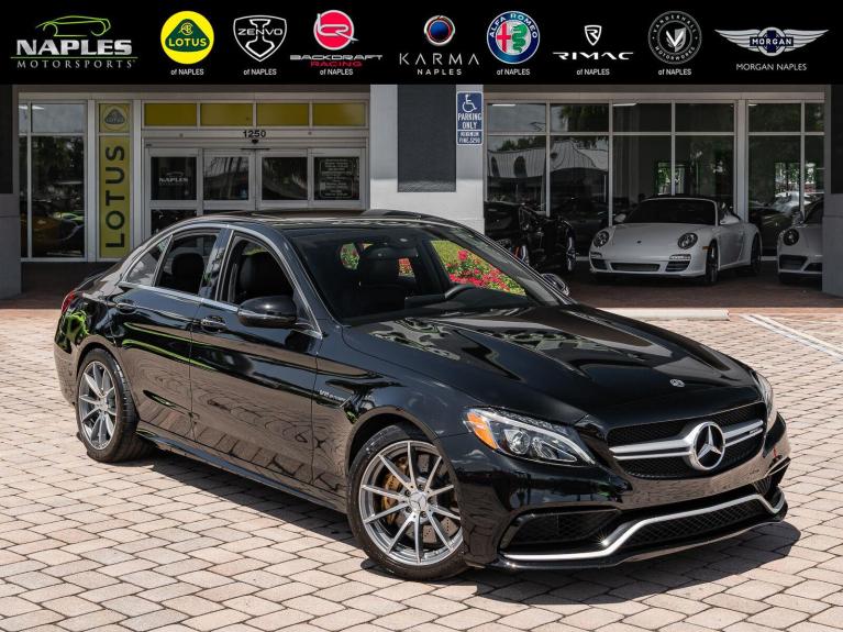 Used 2018 Mercedes-Benz C-Class AMG C63s for sale $54,995 at Naples Motorsports Inc - Morgan of Naples in Naples FL