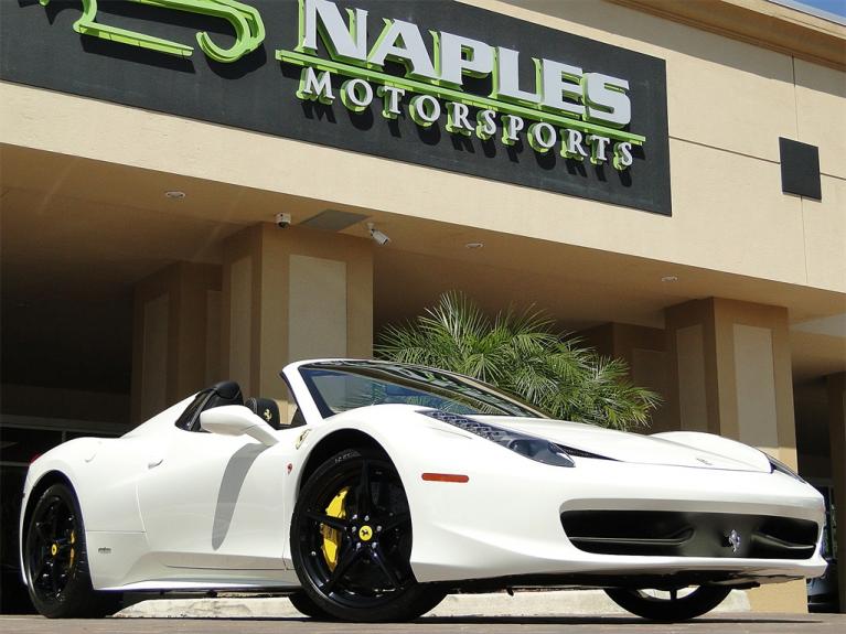 Used 2012 Ferrari 458 for sale Sold at Naples Motorsports Inc - Morgan of Naples in Naples FL 34104 1
