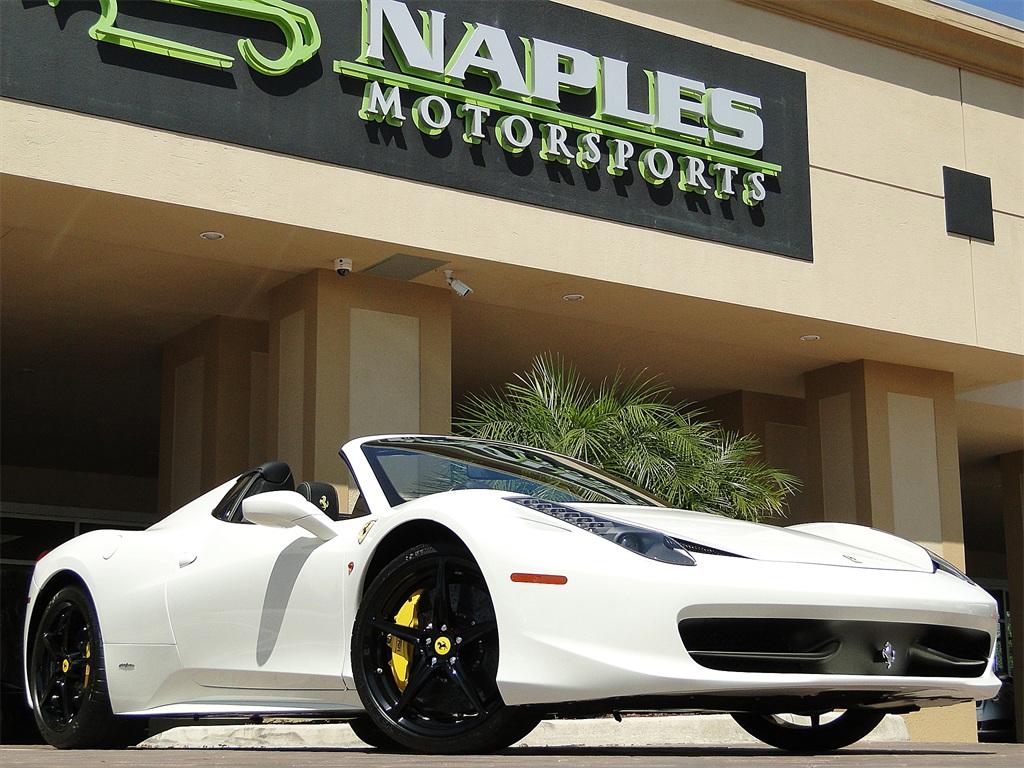 Used 2012 Ferrari 458 for sale Sold at Naples Motorsports Inc - Morgan of Naples in Naples FL 34104 1