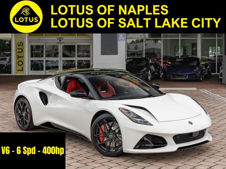 New 2027 Lotus Emira V6 SE for sale $118,150 at Naples Motorsports Inc - Morgan of Naples in Naples FL