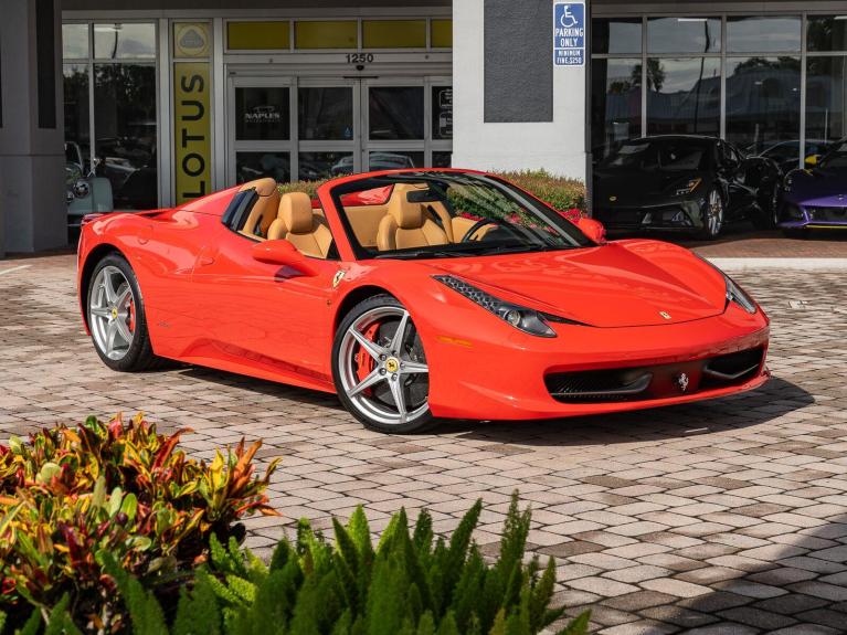 Used 2014 Ferrari 458 Italia 2dr Conv for sale $569,995 at Naples Motorsports Inc - Morgan of Naples in Naples FL 34104 3
