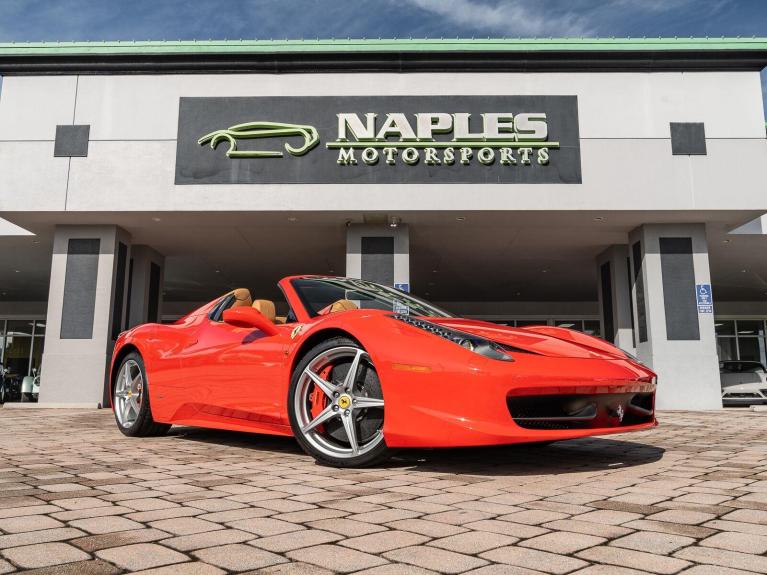 Used 2014 Ferrari 458 Italia 2dr Conv for sale $569,995 at Naples Motorsports Inc - Morgan of Naples in Naples FL 34104 6