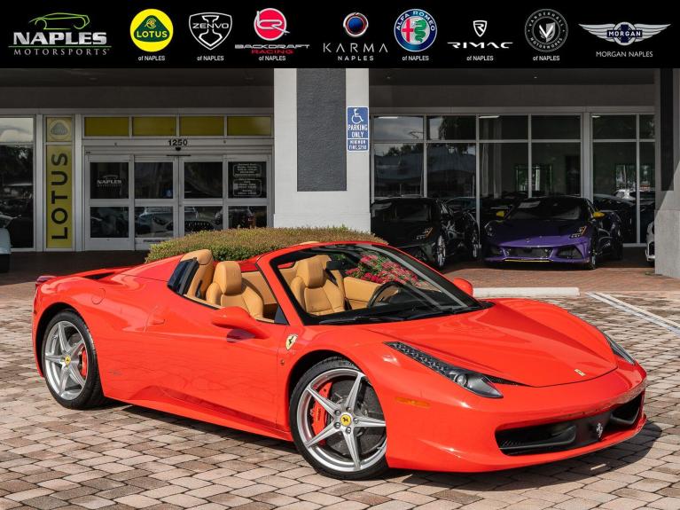 Used 2014 Ferrari 458 Italia 2dr Conv for sale Call for price at Naples Motorsports Inc - Morgan of Naples in Naples FL