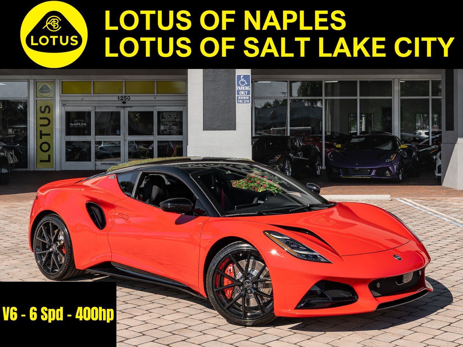 New 2026 Lotus Emira V6 SE for sale $115,400 at Naples Motorsports Inc - Morgan of Naples in Naples FL 34104 1