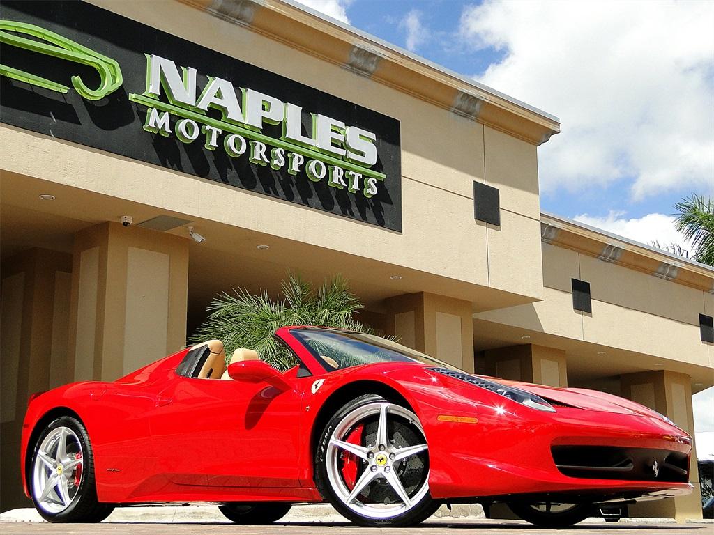 Used 2013 Ferrari 458 for sale Sold at Naples Motorsports Inc - Morgan of Naples in Naples FL 34104 1