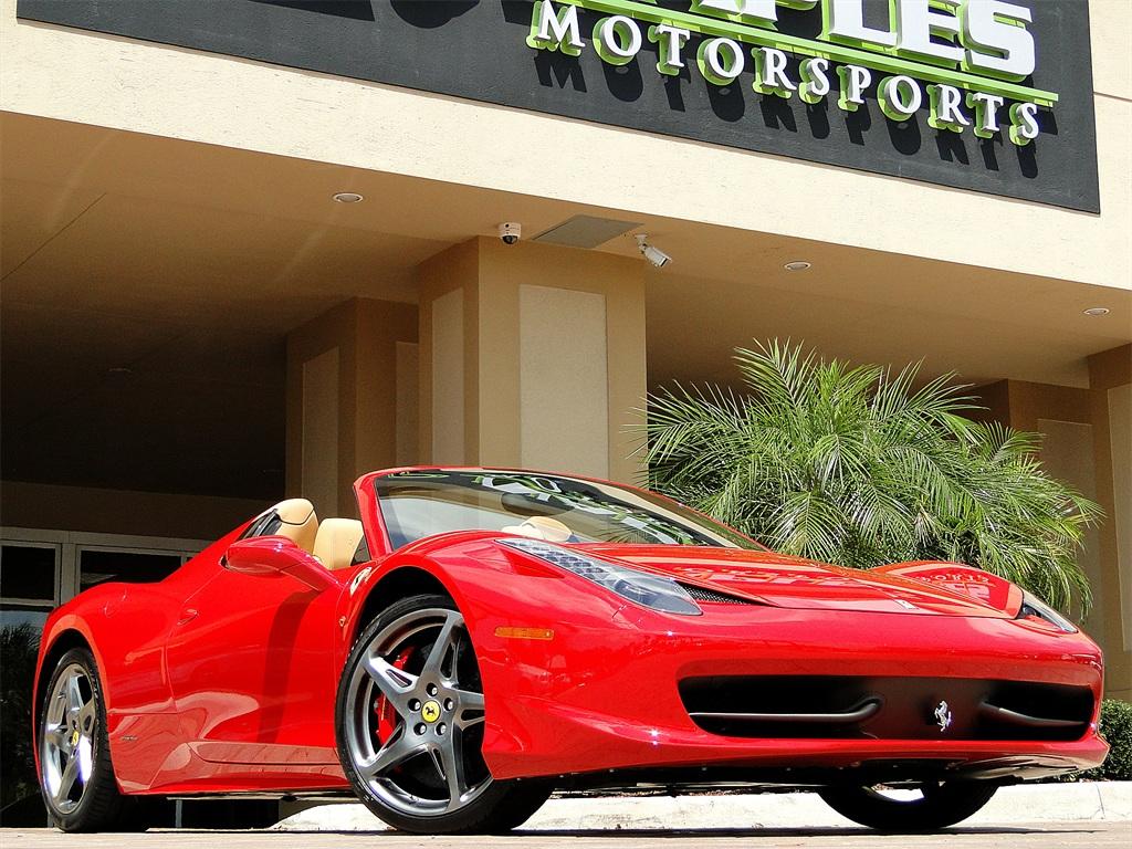 Used 2013 Ferrari 458 for sale Sold at Naples Motorsports Inc - Morgan of Naples in Naples FL 34104 1