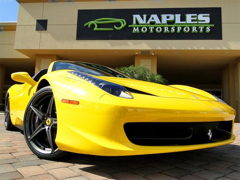 Used 2013 Ferrari 458 for sale Sold at Naples Motorsports Inc - Morgan of Naples in Naples FL 34104 5