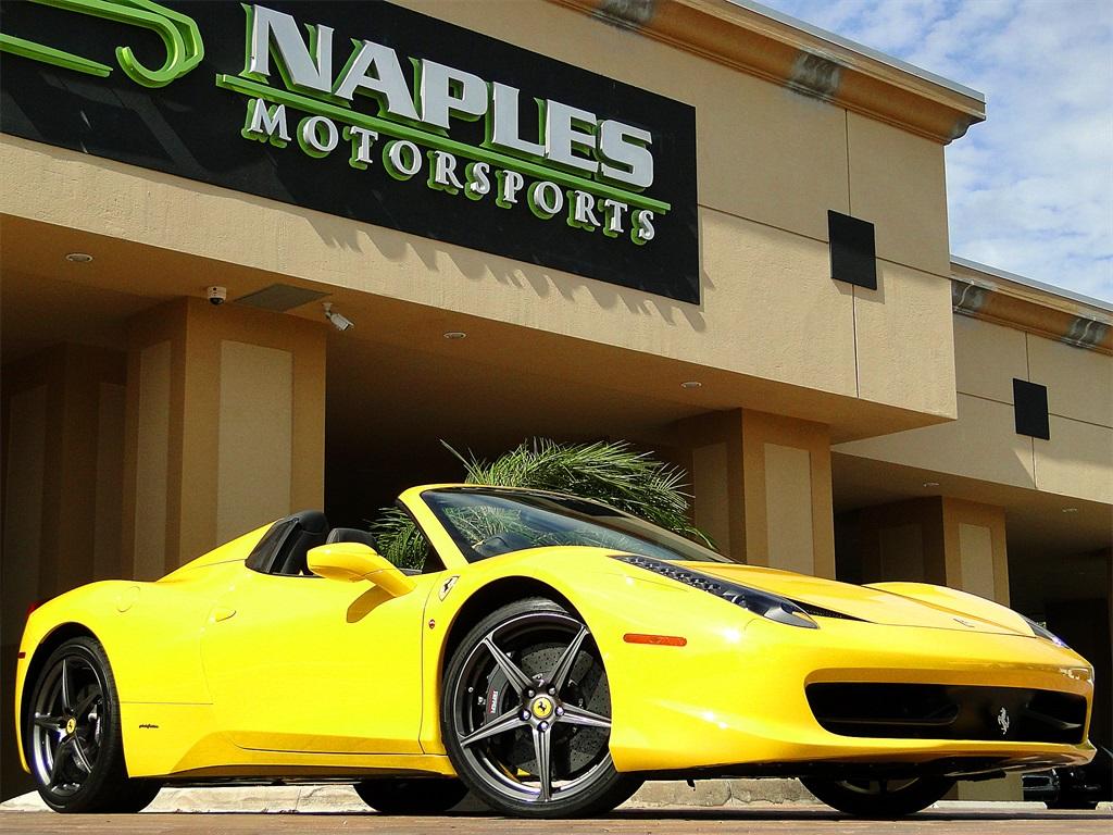 Used 2013 Ferrari 458 for sale Sold at Naples Motorsports Inc - Morgan of Naples in Naples FL 34104 1
