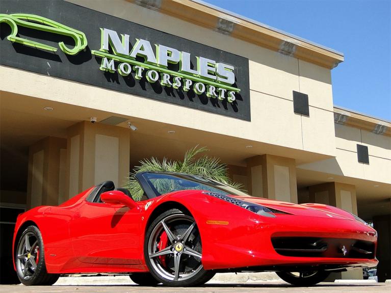 Used 2014 Ferrari 458 for sale Sold at Naples Motorsports Inc - Morgan of Naples in Naples FL 34104 1