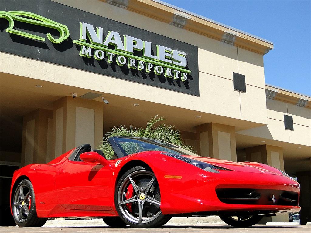 Used 2014 Ferrari 458 for sale Sold at Naples Motorsports Inc - Morgan of Naples in Naples FL 34104 1
