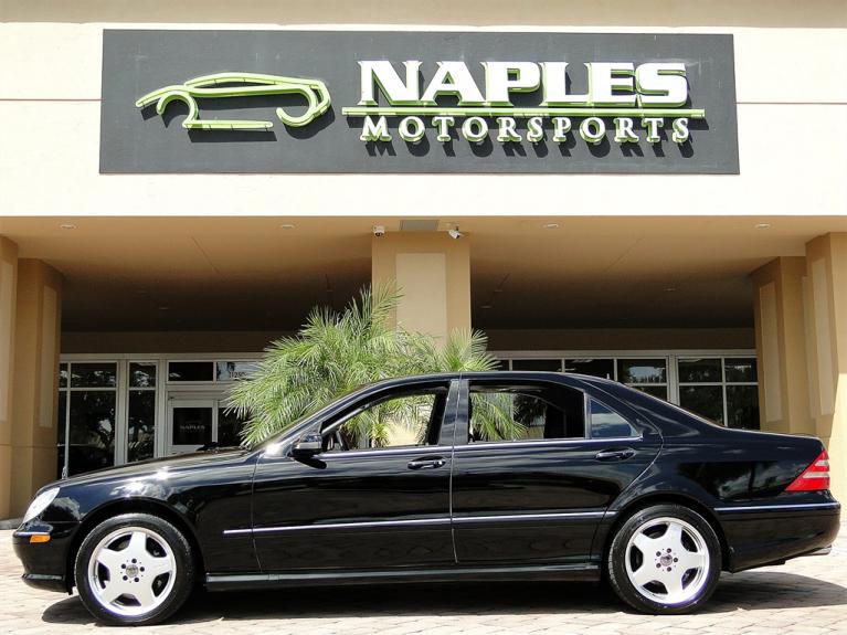 Used 2002 Mercedes-Benz S-Class S 55 AMG for sale Sold at Naples Motorsports Inc - Morgan of Naples in Naples FL 34104 4