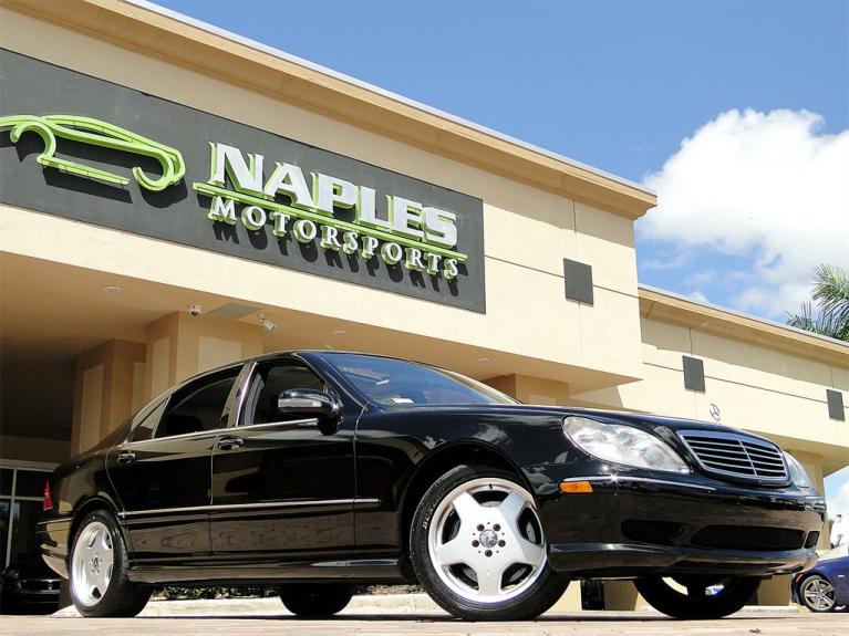 Used 2002 Mercedes-Benz S-Class S 55 AMG for sale Sold at Naples Motorsports Inc - Morgan of Naples in Naples FL 34104 1