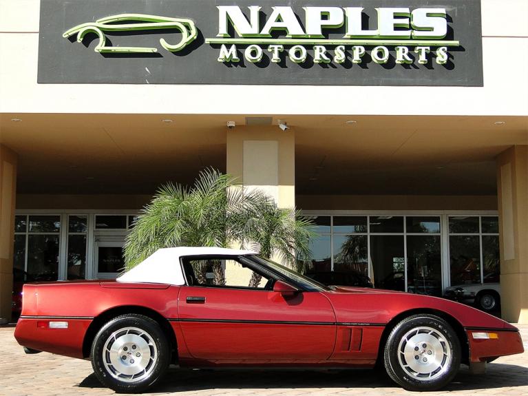 Used 1986 Chevrolet Corvette for sale Sold at Naples Motorsports Inc - Morgan of Naples in Naples FL 34104 3