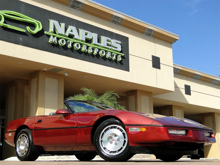 Used 1986 Chevrolet Corvette for sale Sold at Naples Motorsports Inc - Morgan of Naples in Naples FL 34104 1