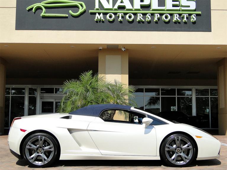 Used 2008 Lamborghini Gallardo Spyder for sale Sold at Naples Motorsports Inc - Morgan of Naples in Naples FL 34104 6