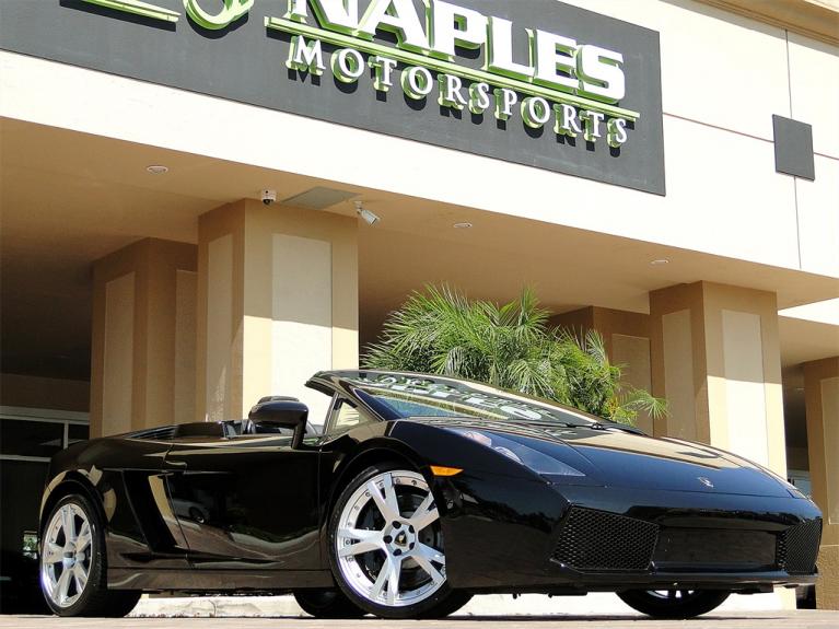 Used 2008 Lamborghini Gallardo Spyder for sale Sold at Naples Motorsports Inc - Morgan of Naples in Naples FL 34104 1