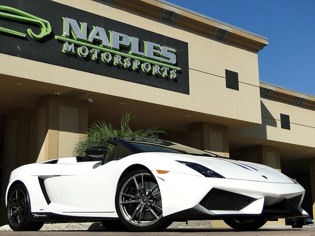 Used 2011 Lamborghini Gallardo LP 570-4 Spyder Performante for sale Sold at Naples Motorsports Inc - Morgan of Naples in Naples FL 34104 1
