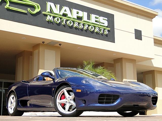Used 2003 Ferrari 360 for sale Sold at Naples Motorsports Inc - Morgan of Naples in Naples FL 34104 1