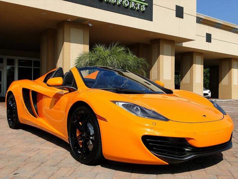 Used 2013 McLaren MP4-12C Spider for sale Sold at Naples Motorsports Inc - Morgan of Naples in Naples FL 34104 3