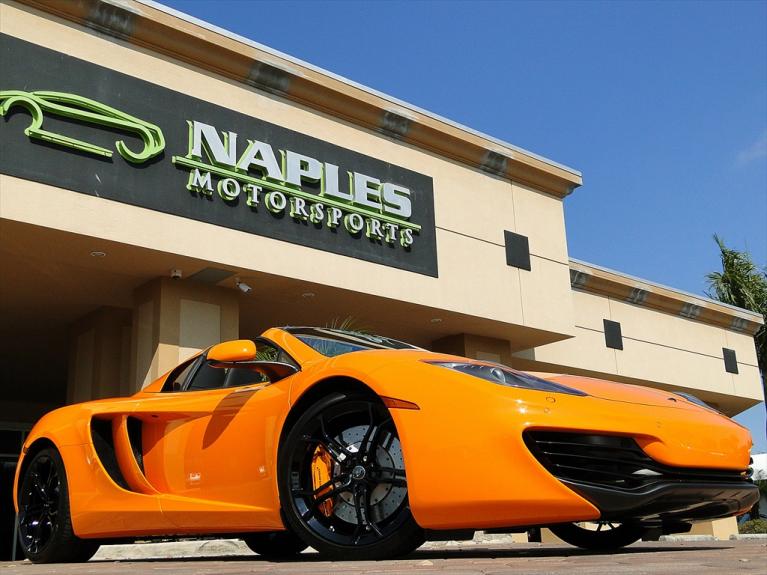 Used 2013 McLaren MP4-12C Spider for sale Sold at Naples Motorsports Inc - Morgan of Naples in Naples FL 34104 1