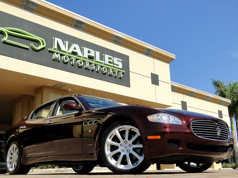 Used 2008 Maserati Quattroporte for sale Sold at Naples Motorsports Inc - Morgan of Naples in Naples FL 34104 1