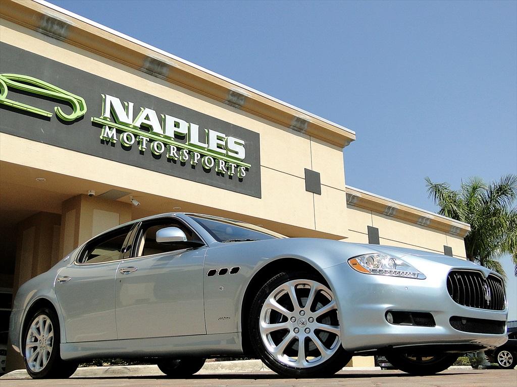 Used 2009 Maserati Quattroporte for sale Sold at Naples Motorsports Inc - Morgan of Naples in Naples FL 34104 1