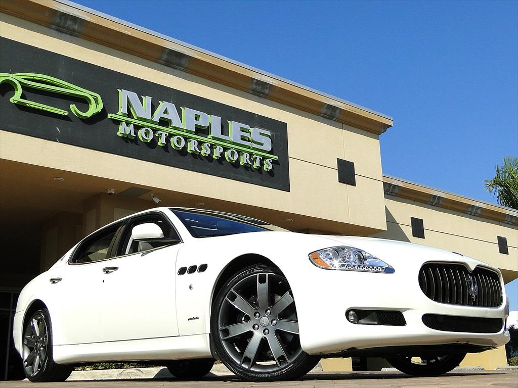 Used 2011 Maserati Quattroporte for sale Sold at Naples Motorsports Inc - Morgan of Naples in Naples FL 34104 1