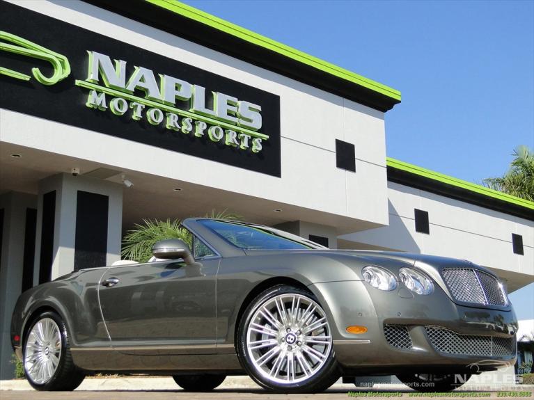 Used 2010 Bentley Continental GTC Speed GT Speed for sale Sold at Naples Motorsports Inc - Morgan of Naples in Naples FL 34104 1