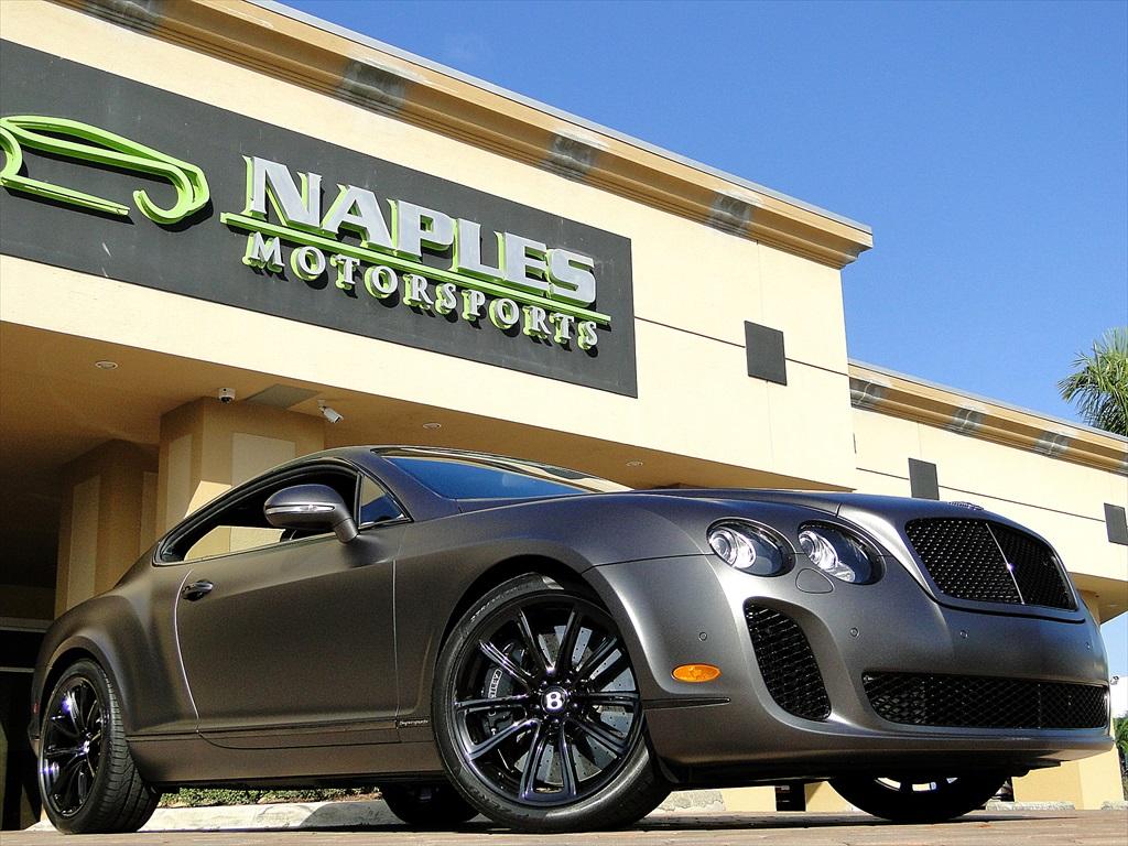 Used 2010 Bentley Continental GT Supersports for sale Sold at Naples Motorsports Inc - Morgan of Naples in Naples FL 34104 1