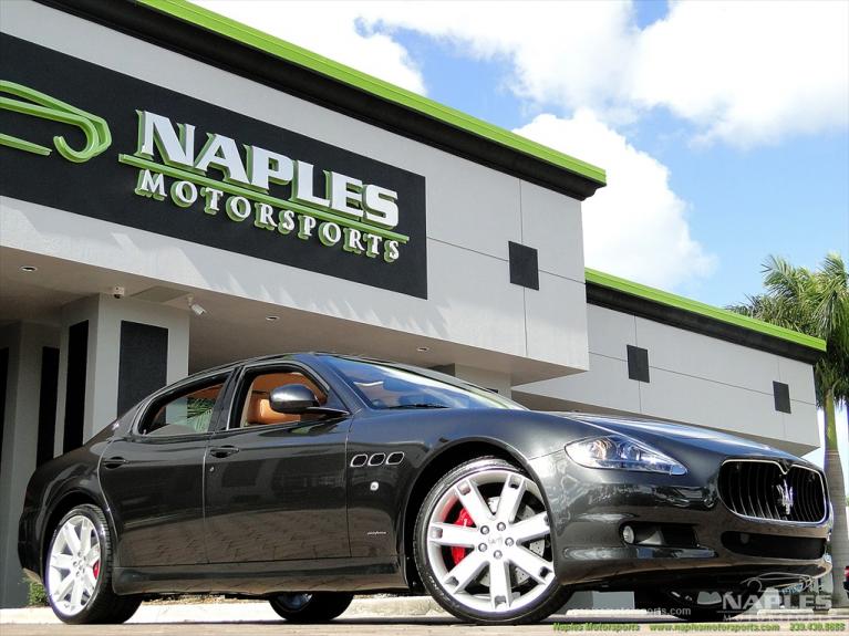Used 2013 Maserati Quattroporte S for sale Sold at Naples Motorsports Inc - Morgan of Naples in Naples FL 34104 1