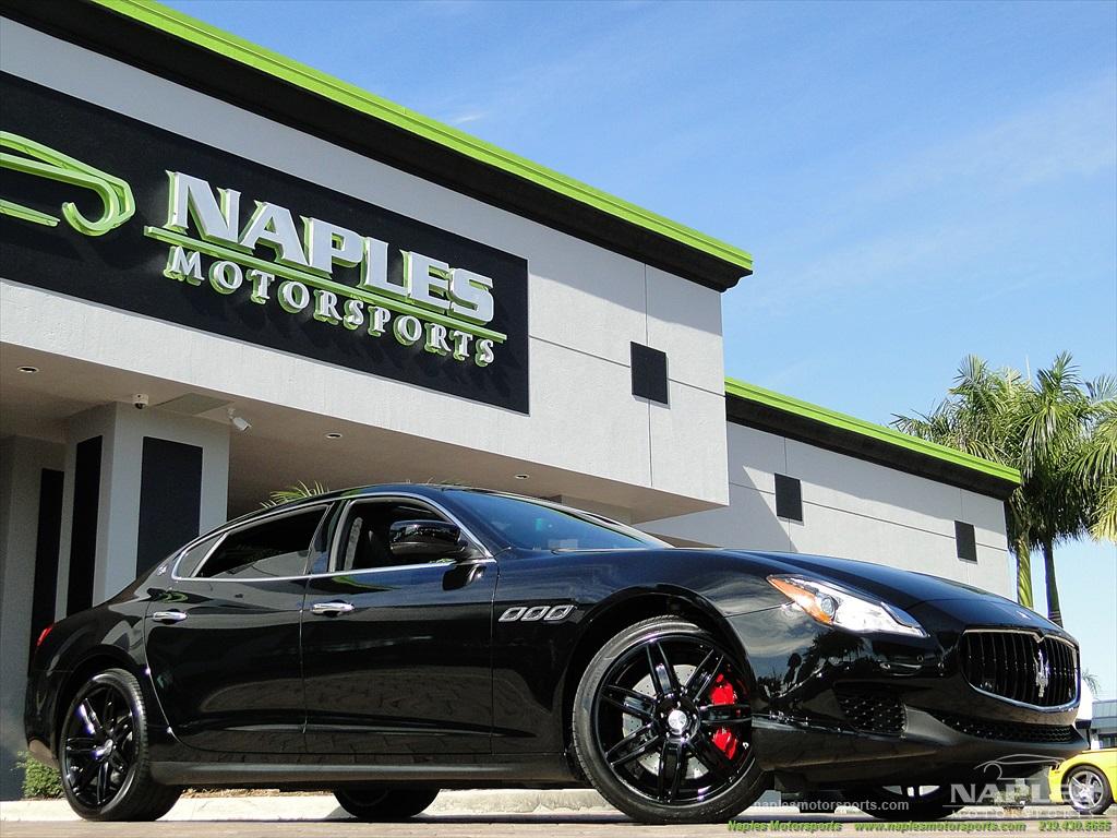 Used 2014 Maserati Quattroporte for sale Sold at Naples Motorsports Inc - Morgan of Naples in Naples FL 34104 1