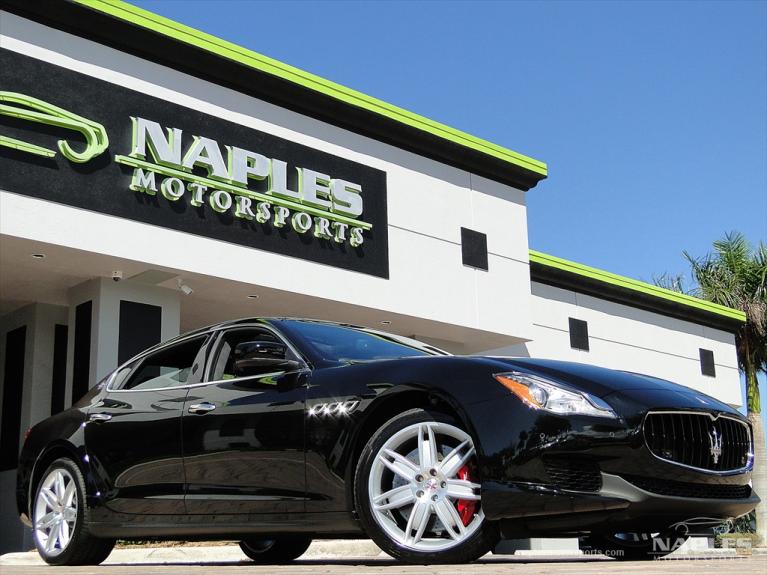 Used 2014 Maserati Quattroporte Sport GT S for sale Sold at Naples Motorsports Inc - Morgan of Naples in Naples FL 34104 1