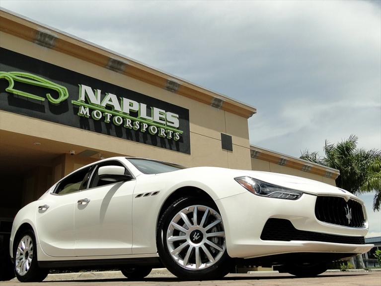 Used 2014 Maserati Ghibli for sale Sold at Naples Motorsports Inc - Morgan of Naples in Naples FL 34104 1