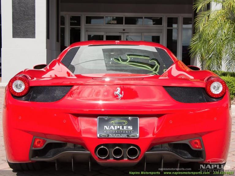 Used 2010 Ferrari 458 for sale Sold at Naples Motorsports Inc - Morgan of Naples in Naples FL 34104 4