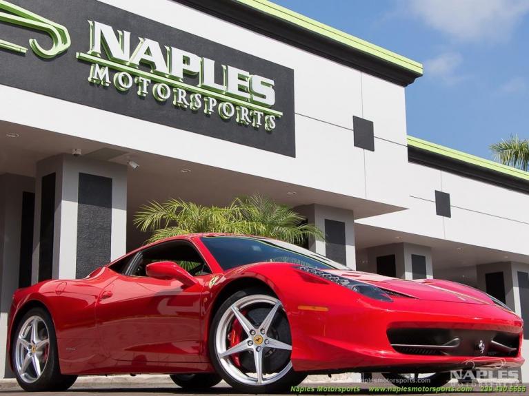 Used 2010 Ferrari 458 for sale Sold at Naples Motorsports Inc - Morgan of Naples in Naples FL 34104 1
