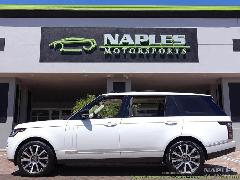 Used 2014 Land Rover Range Rover Autobiography LWB for sale Sold at Naples Motorsports Inc - Morgan of Naples in Naples FL 34104 3