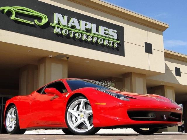 Used 2011 Ferrari 458 for sale Sold at Naples Motorsports Inc - Morgan of Naples in Naples FL 34104 1