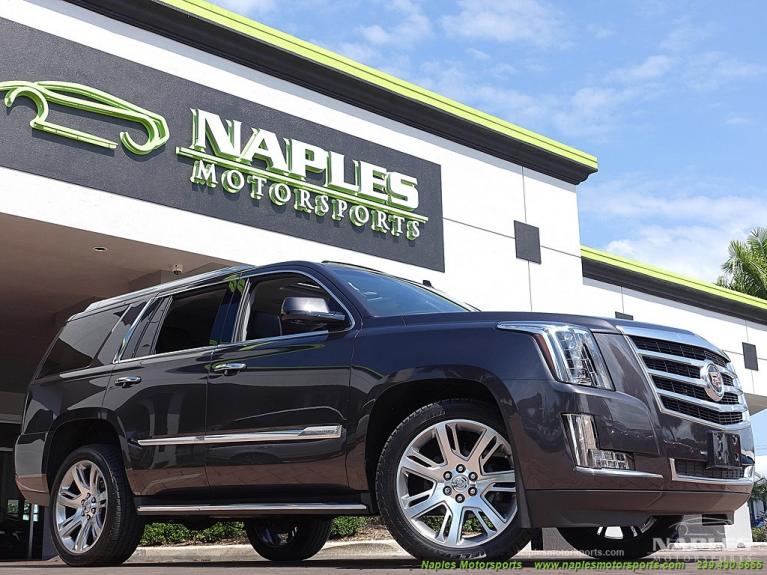 Used 2015 Cadillac Escalade Luxury for sale Sold at Naples Motorsports Inc - Morgan of Naples in Naples FL 34104 1