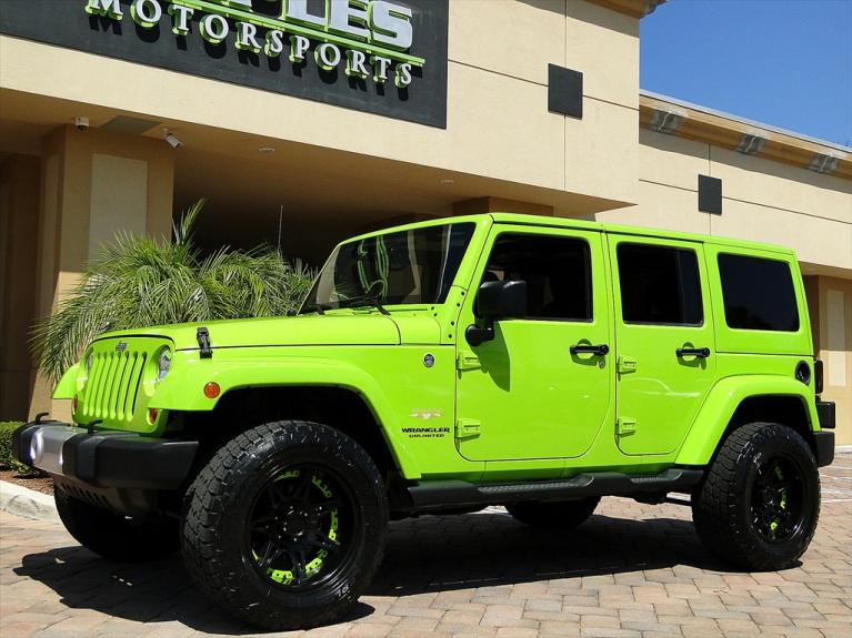 Used 2012 Jeep Wrangler for sale Sold at Naples Motorsports Inc - Morgan of Naples in Naples FL 34104 4