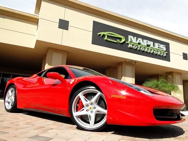 Used 2011 Ferrari 458 Italia for sale Sold at Naples Motorsports Inc - Morgan of Naples in Naples FL 34104 1