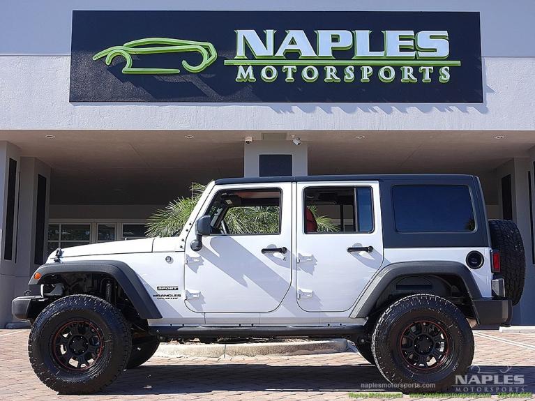 Used 2015 Jeep Wrangler for sale Sold at Naples Motorsports Inc - Morgan of Naples in Naples FL 34104 4