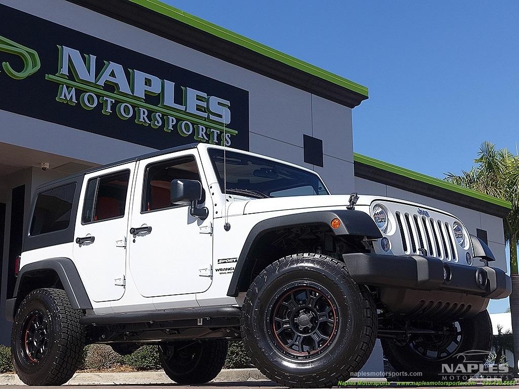 Used 2015 Jeep Wrangler for sale Sold at Naples Motorsports Inc - Morgan of Naples in Naples FL 34104 1