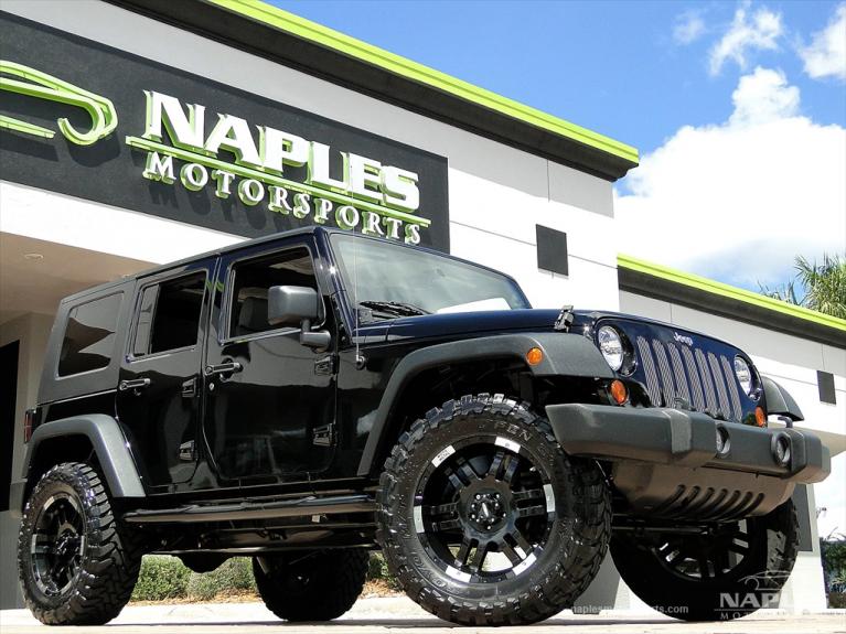 Used 2008 Jeep Wrangler X for sale Sold at Naples Motorsports Inc - Morgan of Naples in Naples FL 34104 1