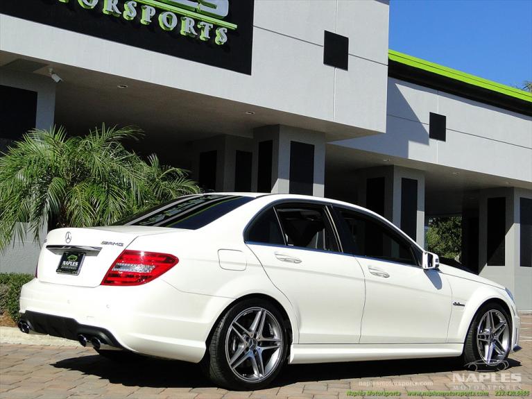 Used 2012 Mercedes-Benz C-Class C 63 AMG for sale Sold at Naples Motorsports Inc - Morgan of Naples in Naples FL 34104 3