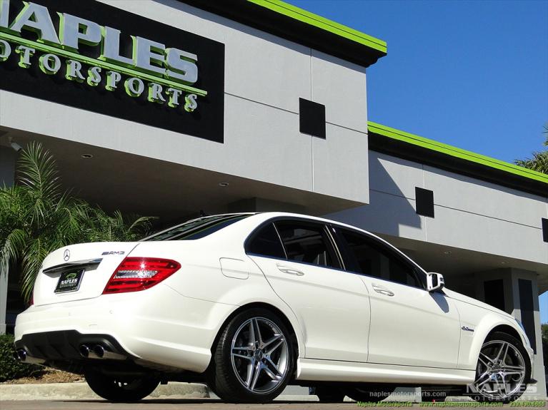 Used 2012 Mercedes-Benz C-Class C 63 AMG for sale Sold at Naples Motorsports Inc - Morgan of Naples in Naples FL 34104 6