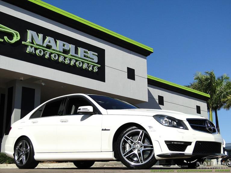 Used 2012 Mercedes-Benz C-Class C 63 AMG for sale Sold at Naples Motorsports Inc - Morgan of Naples in Naples FL 34104 1