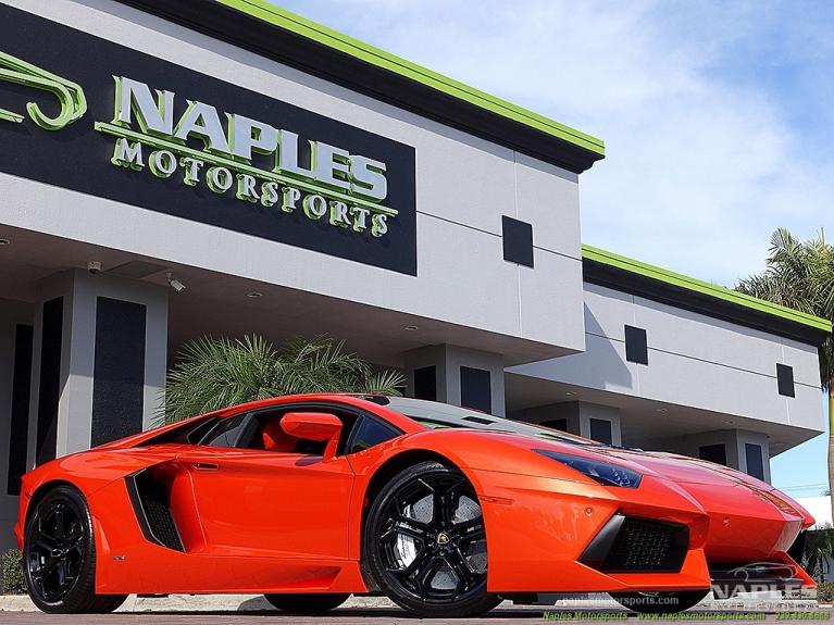 Used 2012 Lamborghini Aventador LP 700-4 for sale Sold at Naples Motorsports Inc - Morgan of Naples in Naples FL 34104 1