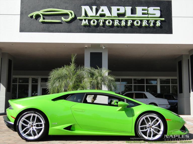 Used 2015 Lamborghini Huracan LP 610-4 for sale Sold at Naples Motorsports Inc - Morgan of Naples in Naples FL 34104 4