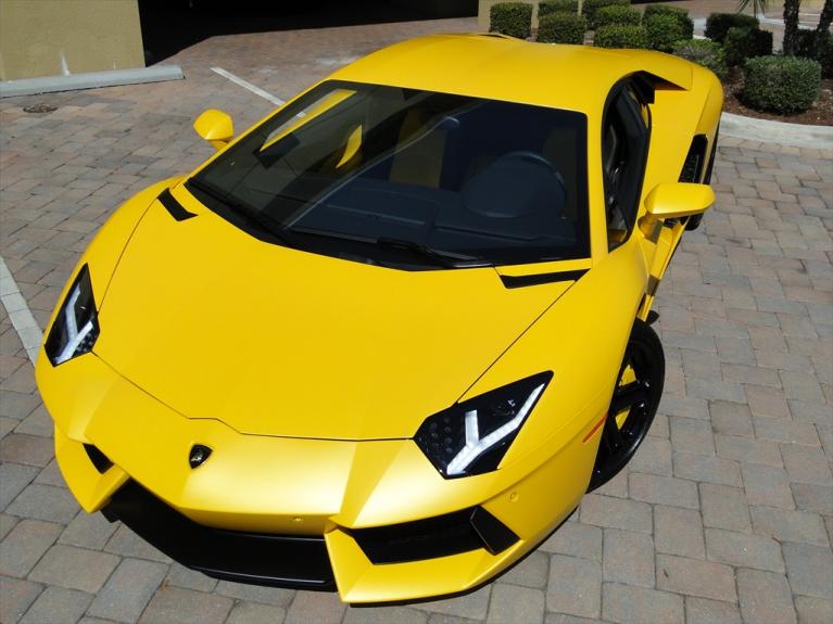 Used 2012 Lamborghini Aventador LP 700-4 for sale Sold at Naples Motorsports Inc - Morgan of Naples in Naples FL 34104 3