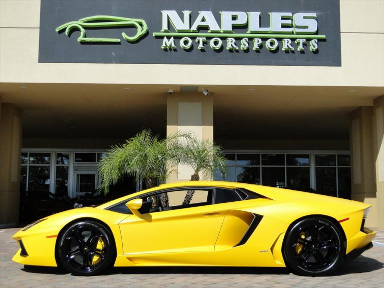 Used 2012 Lamborghini Aventador LP 700-4 for sale Sold at Naples Motorsports Inc - Morgan of Naples in Naples FL 34104 4